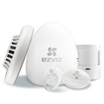 螢石（EZVIZ） A1網絡報警盒子套裝 家用安防 WIFI無線防盜報警器 智能家居 ?？低暺煜缕放? class=